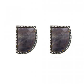 iolite earring 